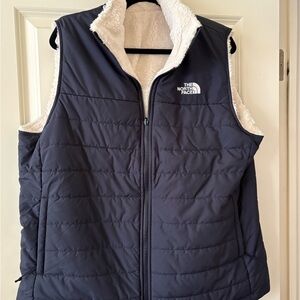 The North Face Women's Reversible Navy Blue Vest